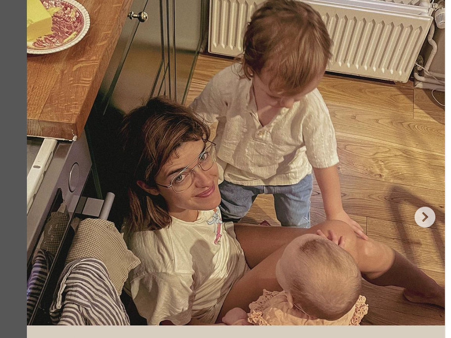 Marie Nasemann zeigt uns, wie "normal" ein Morgen mit Kindern eben so ist ...