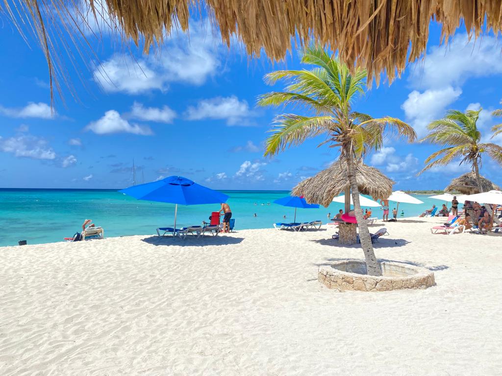 Arashi Beach auf Aruba