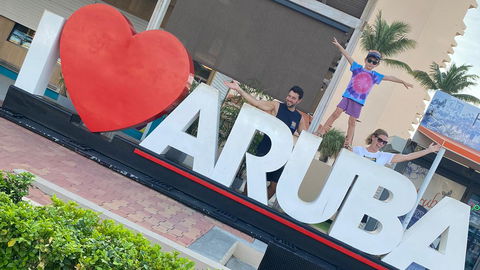 Aruba mit Kindern: One happy island, one happy family
