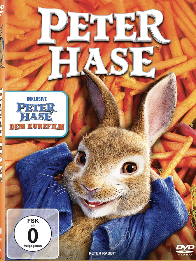 Die DVD "Peter Hase".