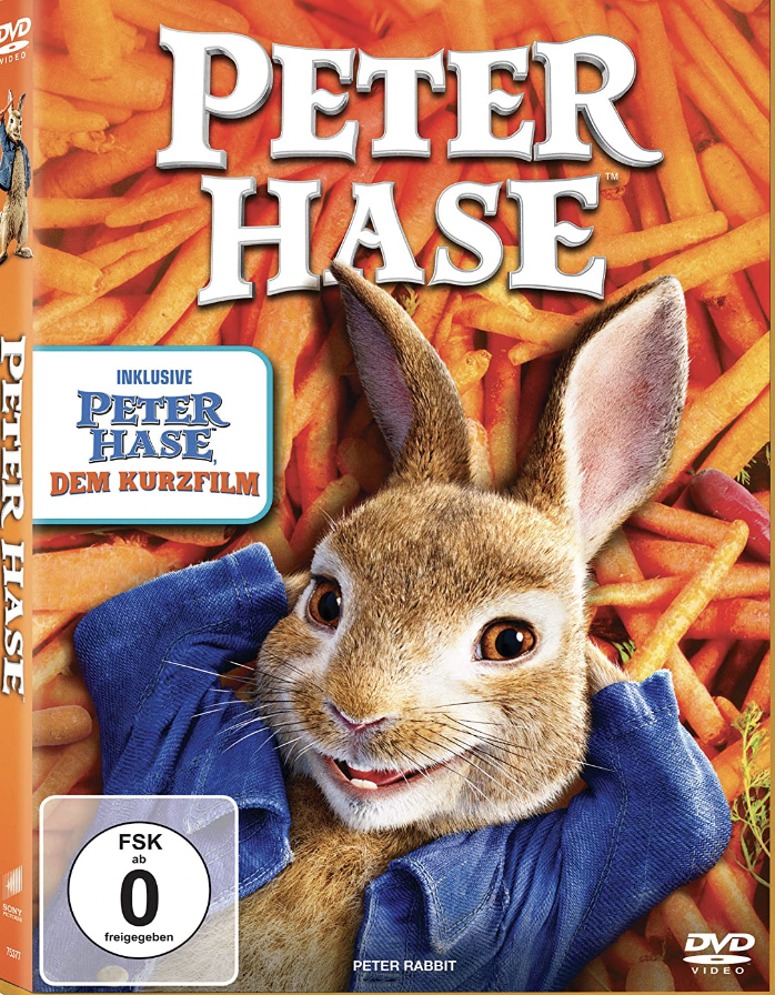 Die DVD "Peter Hase".