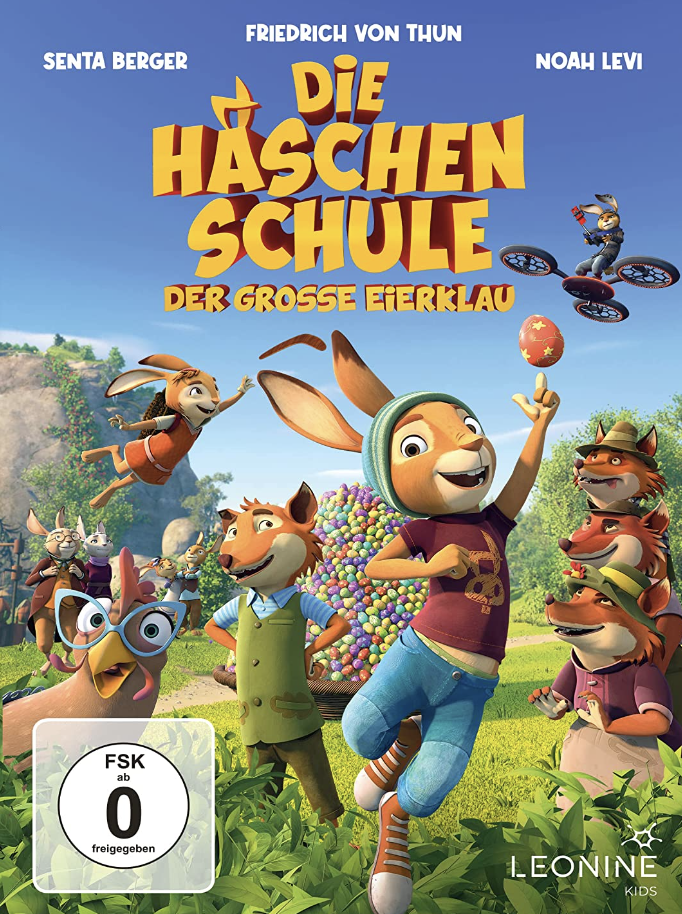 Die DVD "Die Häschenschule".