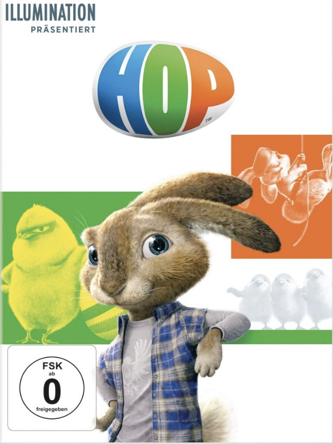 Die DVD "Hop- Osterhase oder Superstar".