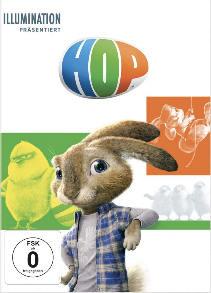 Die DVD "Hop- Osterhase oder Superstar".
