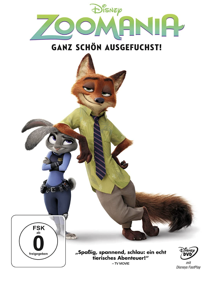 Die DVD "Zoomania".
