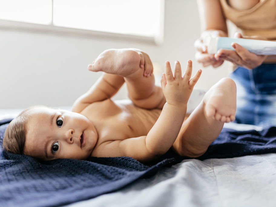 Wundschutzcreme für den Babypo
