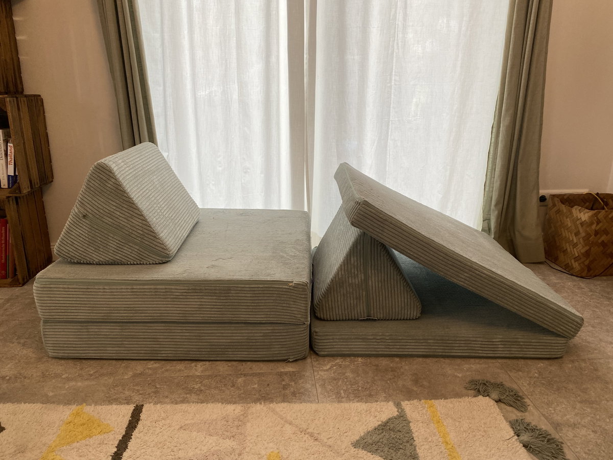 Spielsofa als Kletterparcours