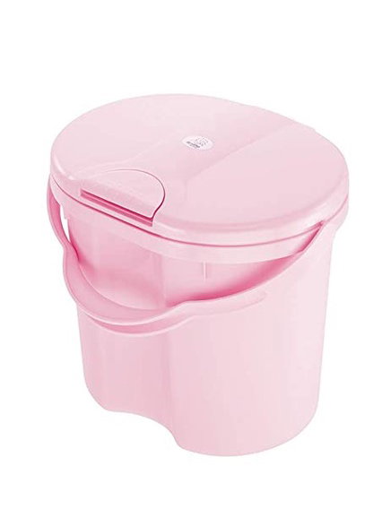 Der Windeleimer von Rotho in "tender rosé pearl"