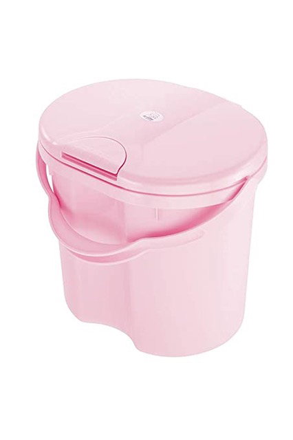 Der Windeleimer von Rotho in "tender rosé pearl"