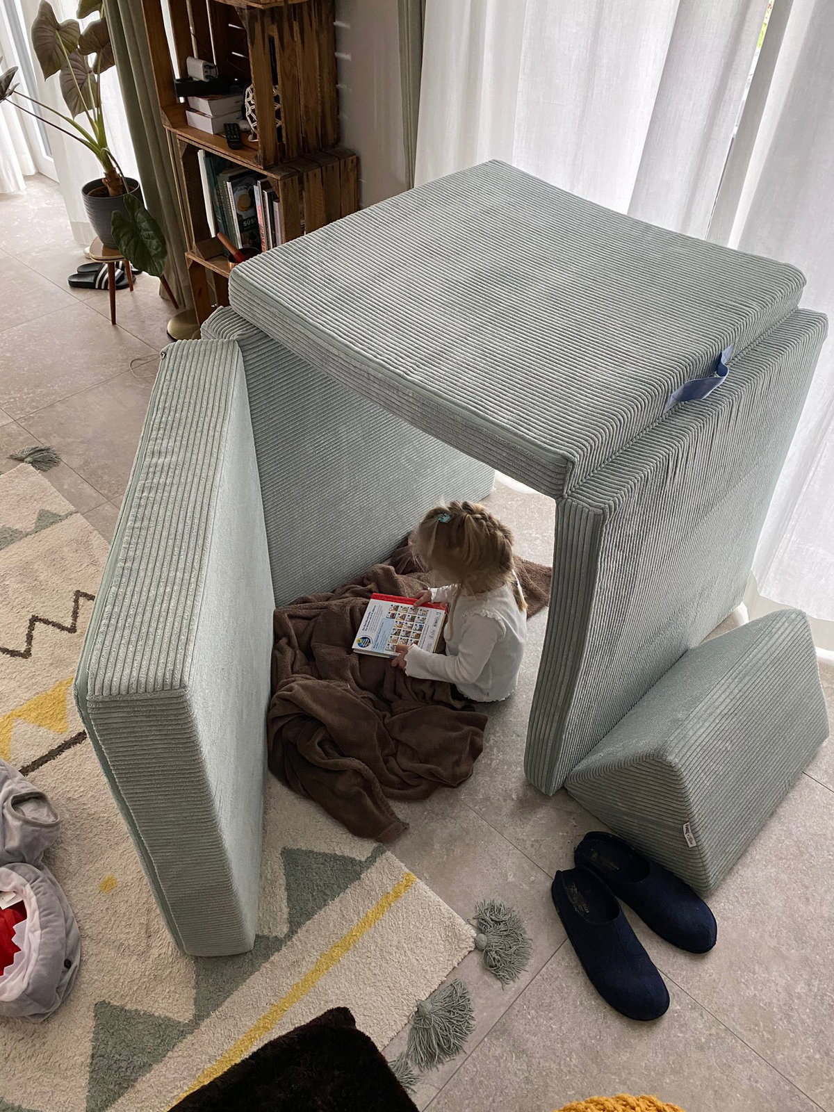 Spielsofa als Höhle