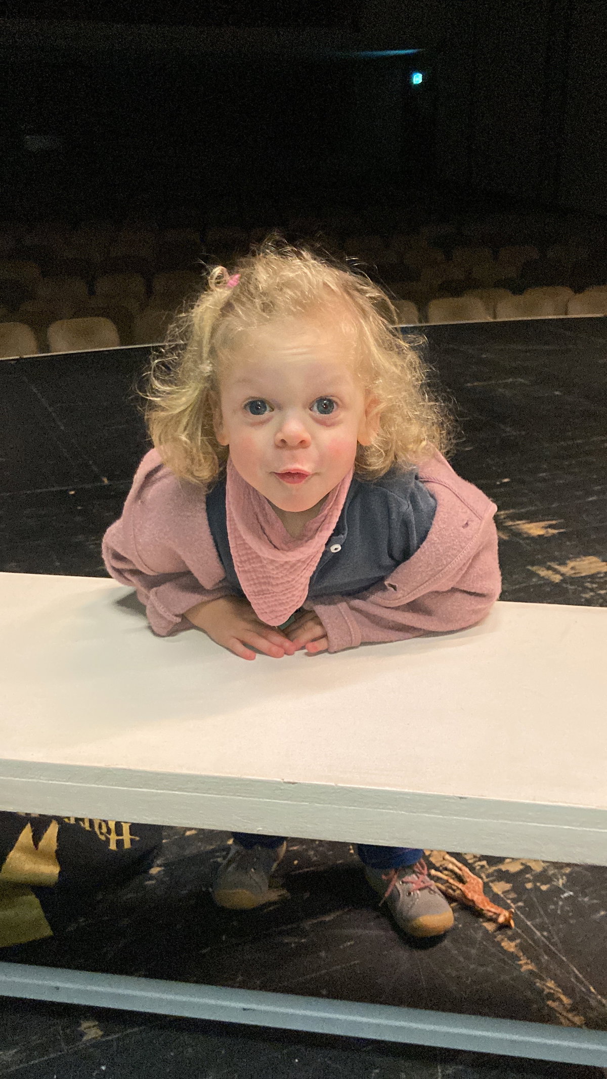 Die kleine Greta hat das Williams-Beuren-Syndrom