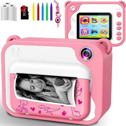 Die Kinderkamera in pink