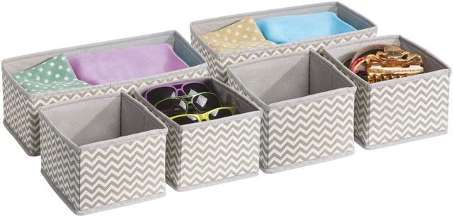 mDesign 6er-Set Stoffboxen