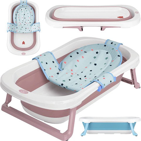 Die faltbare BEARTOP Badewanne mit Einsatz