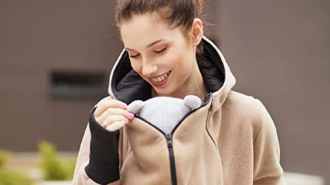 Mobil mit Baby: Die Tragejacke macht's möglich!