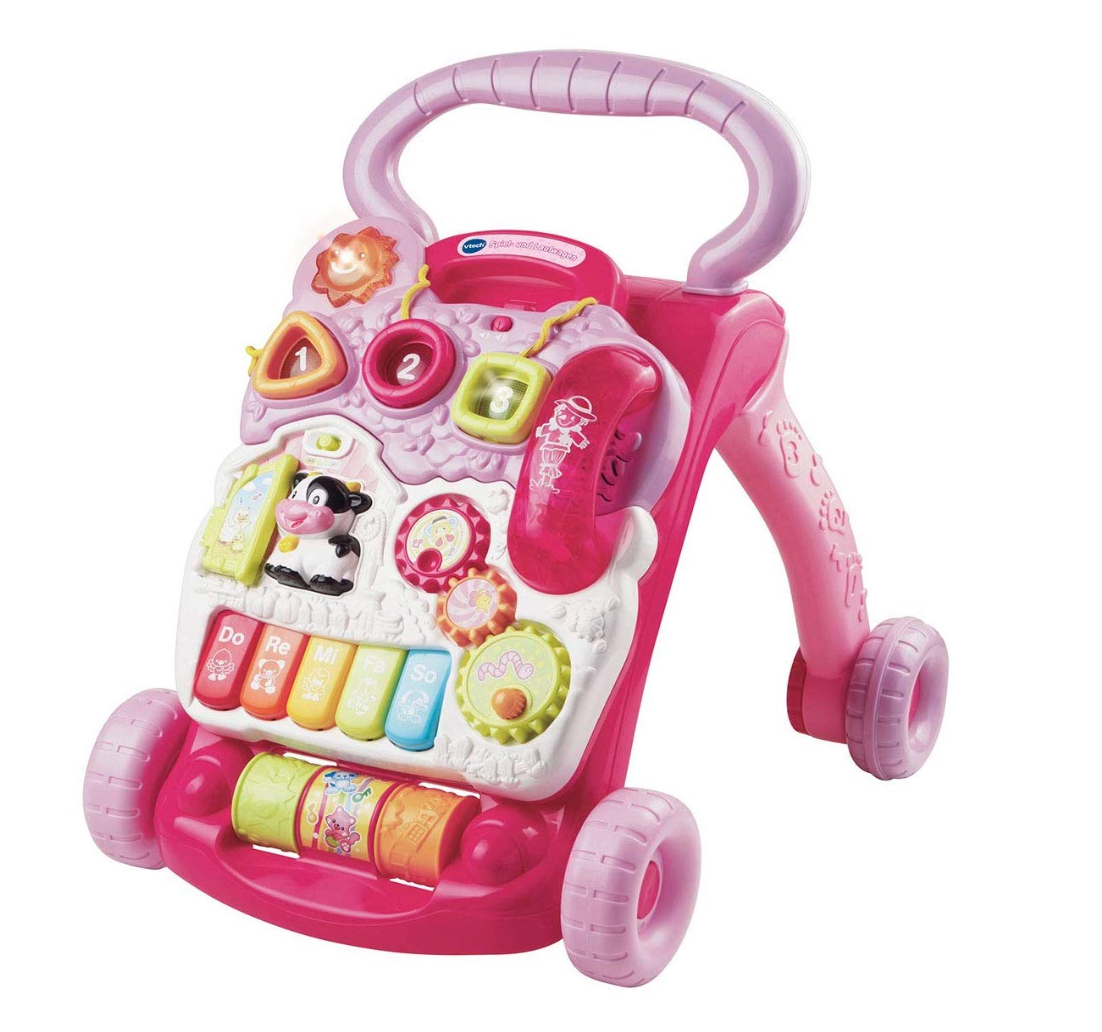 VTech Baby Spiel- und Laufwagen in pink