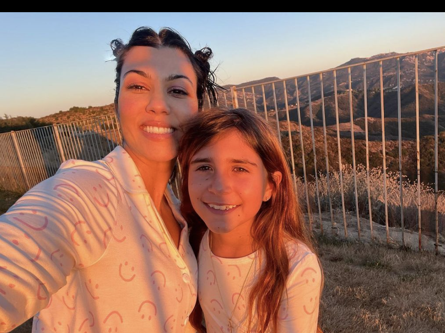 Kourtney Kardashian und ihre Tochter Penelope.