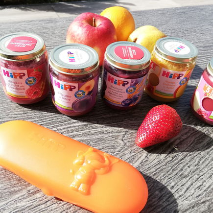 Die neuen Fruchtgläschen "HiPP Premium Früchte" im Test