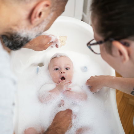 Ab wann ist ein Badezusatz für das Babybad geeignet?