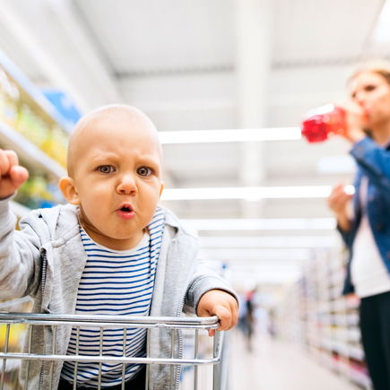 Kann man nicht einmal stressfrei einkaufen mit Kindern? Doch, mit diesen Tipps!