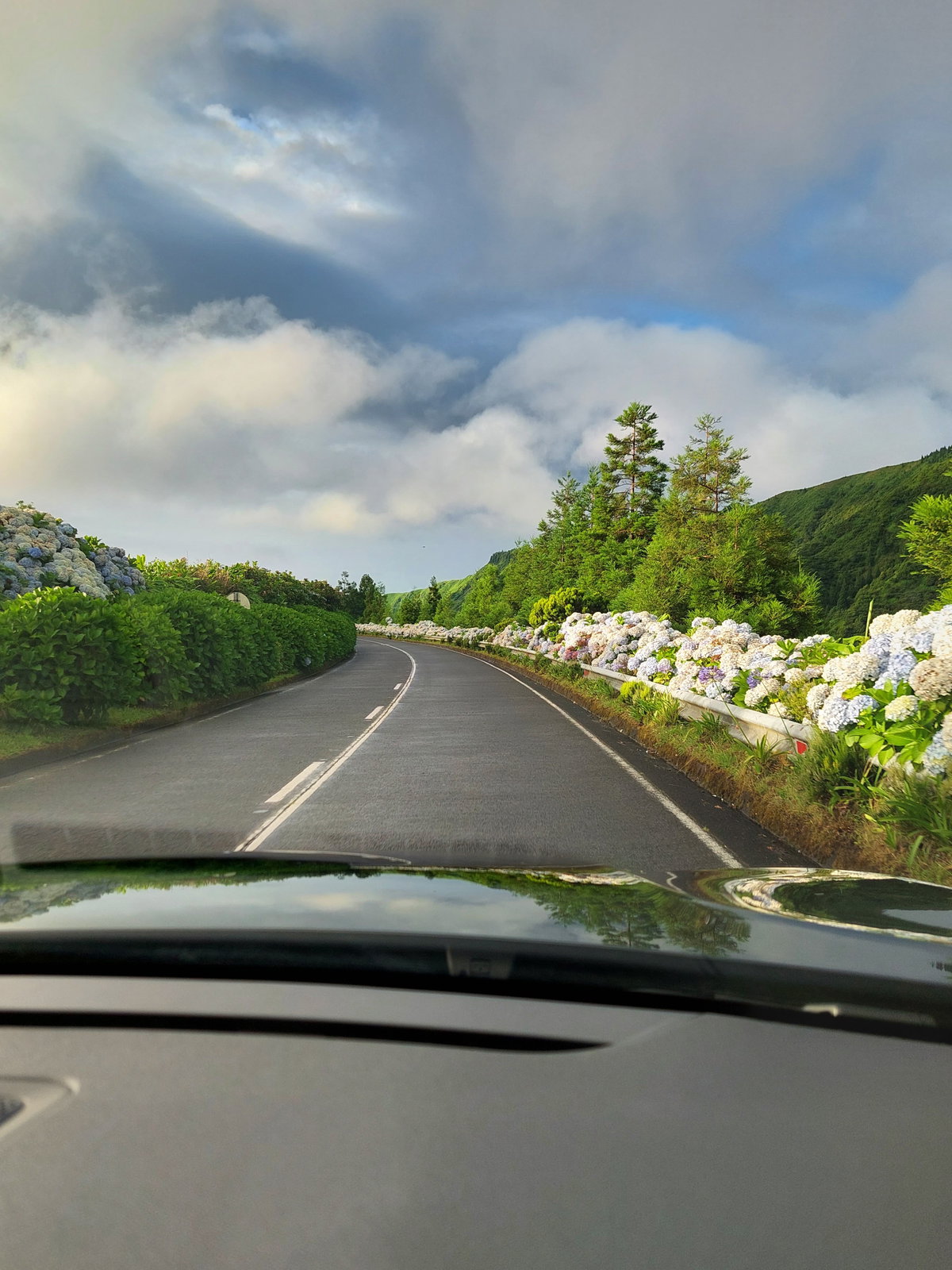 Auf dem Weg zum Campingplatz auf Sao Miguel