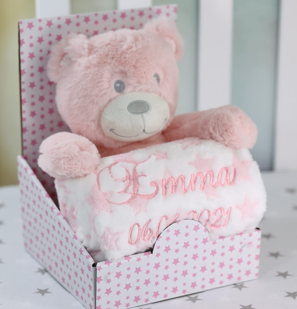 Babydecke mit Namen