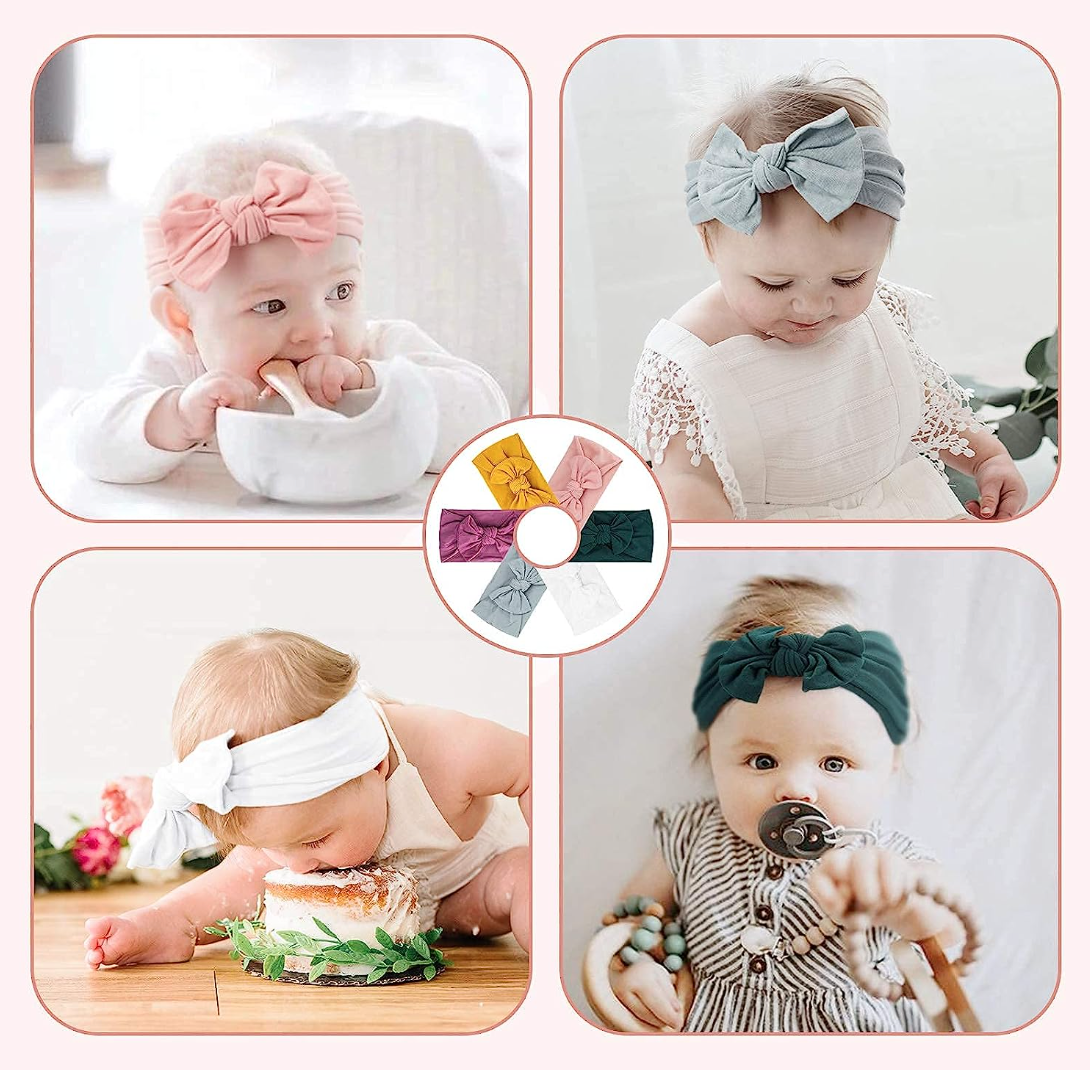 Süße Stirnbänder für Babys von Makone