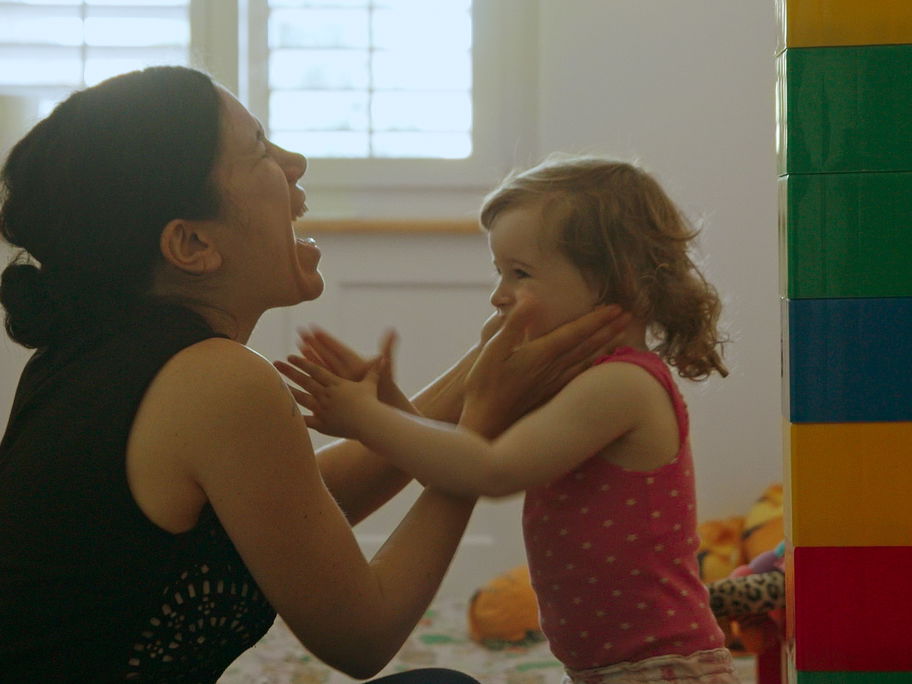 Marina mit Tochter Nelly.