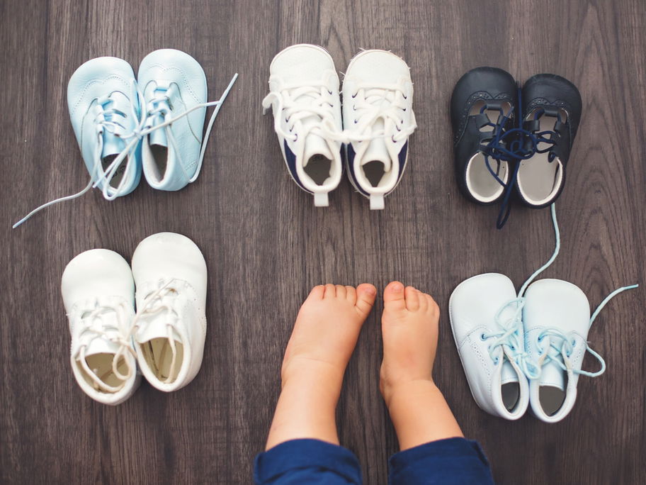 Babys Lauflernschuhe