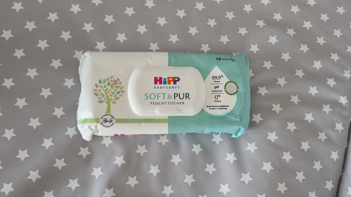 Feuchttücher von HiPP im Test.