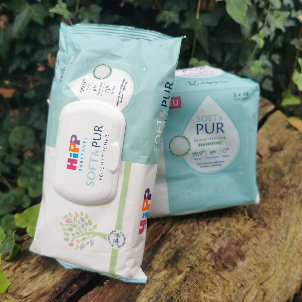 Die neuen HiPP Babysanft Feuchttücher Soft & Pur