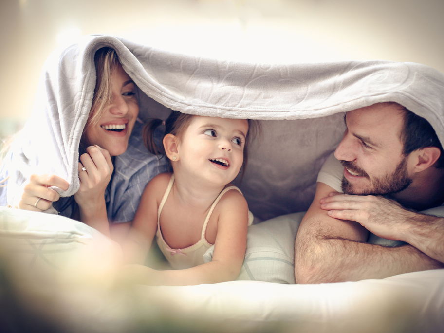 Ein Familienwasserbett kann für besseren Schlaf sorgen