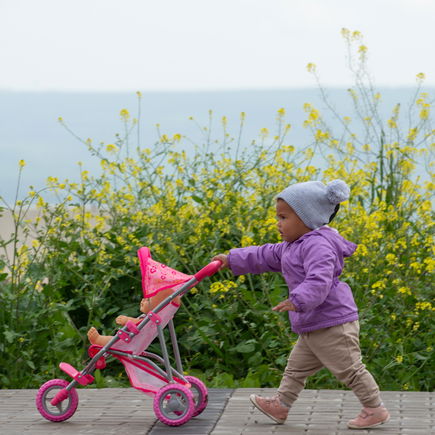 Puppenwagen ab 1 Jahr: Ein Spielzeug, das die Entwicklung fördert
