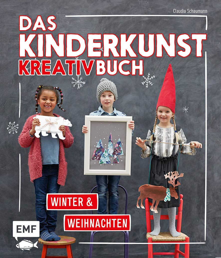 Buch "Das Kinderkunst Kreativbuch – Winter und Weihnachten"