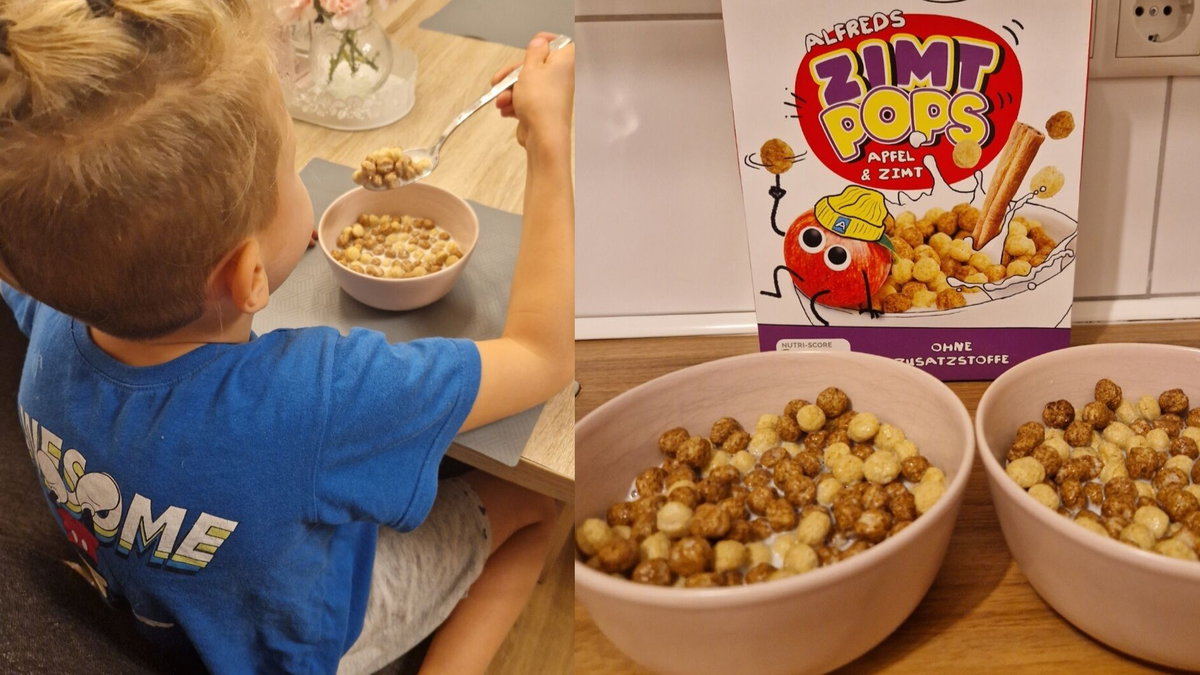 "Alfreds Zimt-Pops – Apfel & Zimt" von Freche Freunde Kids im Geschmackstest.