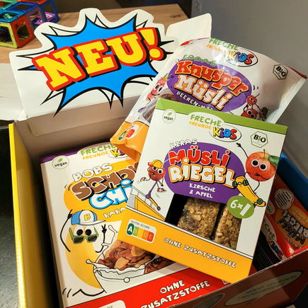 Im Test: Die Cerealien und Müsli Riegel von Freche Freunde Kids 