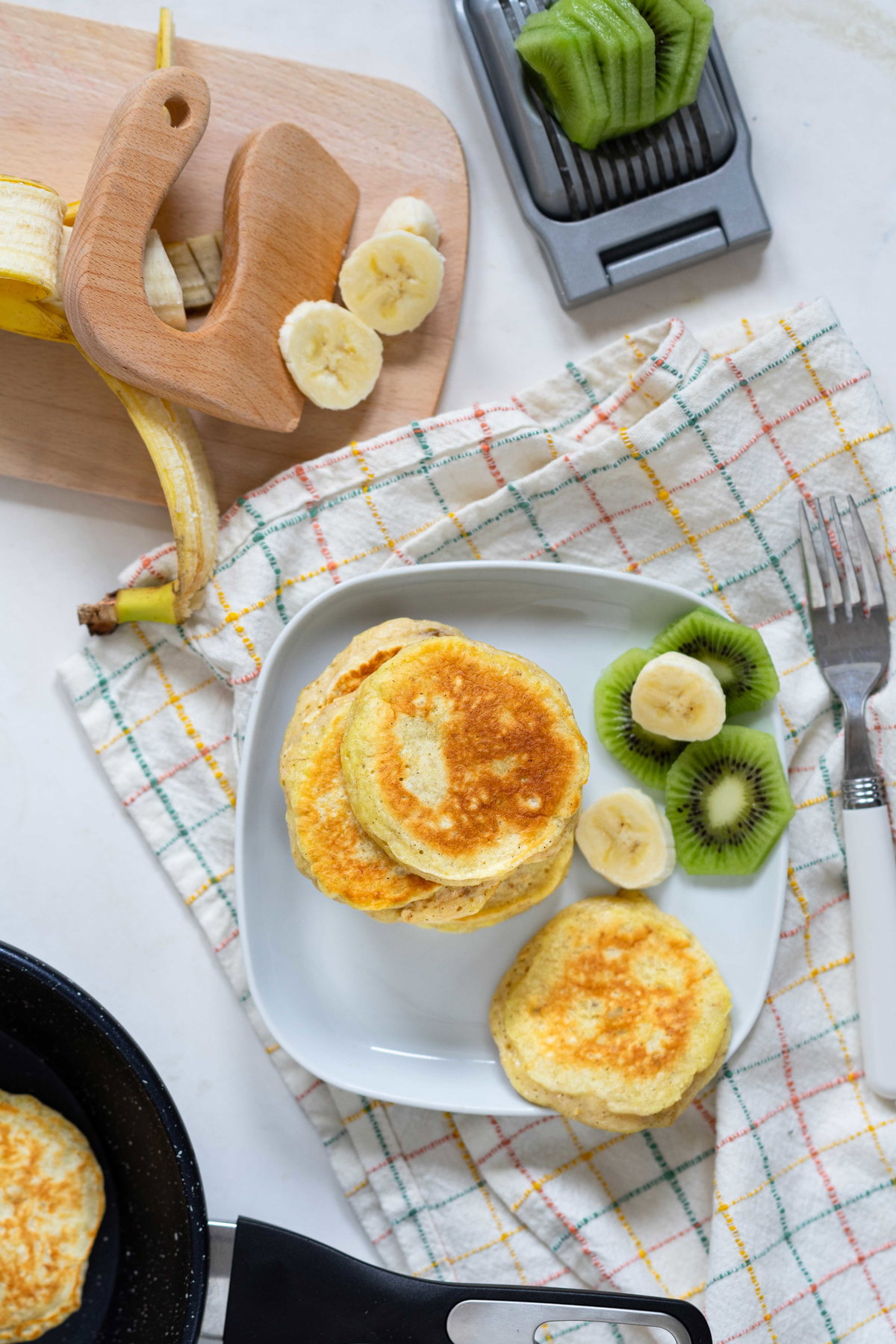 Montessori-Rezept: Bananen-Pancakes