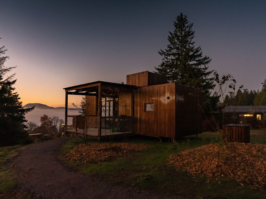 Die Nutchel Cabins im Elsass