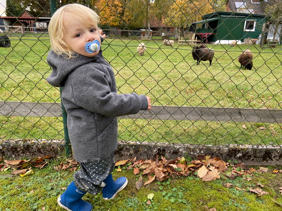Die Walkjacke von Engel ist die perfekte Übergangsjacke, findet Franziska.