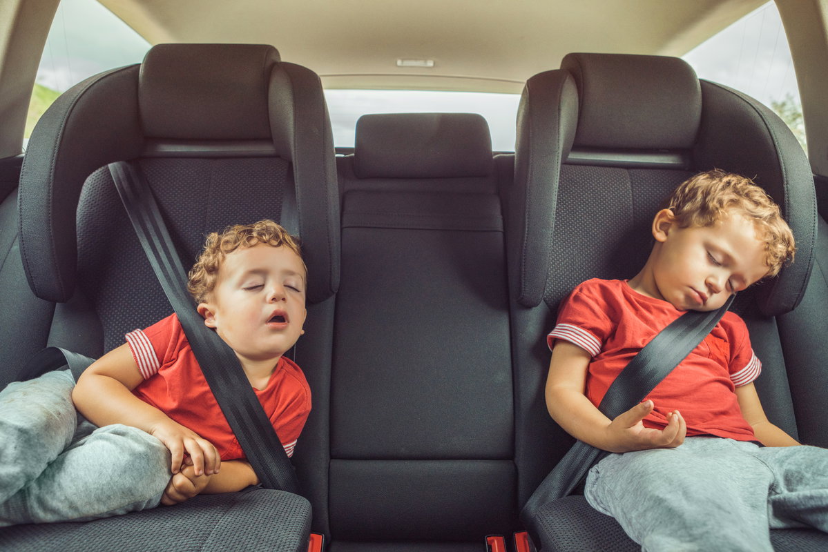 Wenn Kinder im Auto einschlafen ...