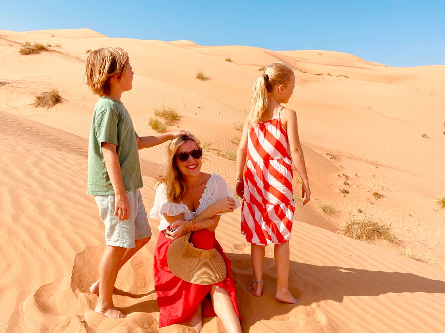 Unsere Autorin hat mit ihren Kindern den Oman besucht.