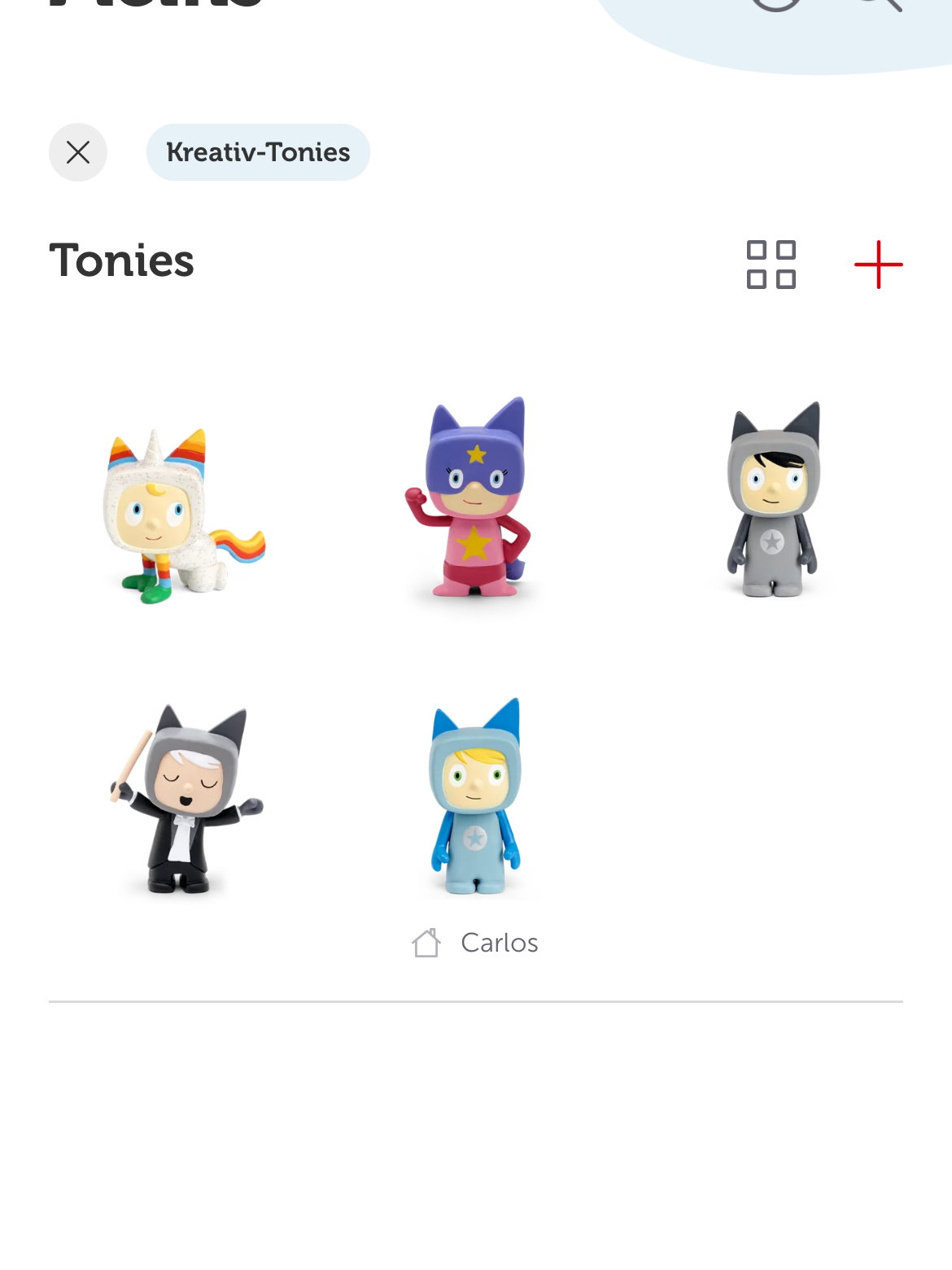 In der Tonies-App sind Kreativtonies ganz einfach zu bespielen.