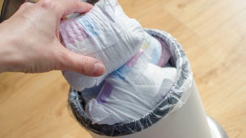 Mom-Hack: Stinkender Windelmüll ade!