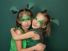 Drachen schminken für Kinder – so einfach geht's