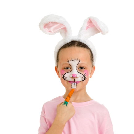 Hase schminken: Schaut mal, wer da hoppelt! 