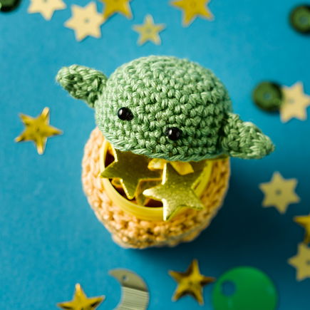 Häkeln mit Ü-Eiern leicht gemacht: DIY-Yoda
