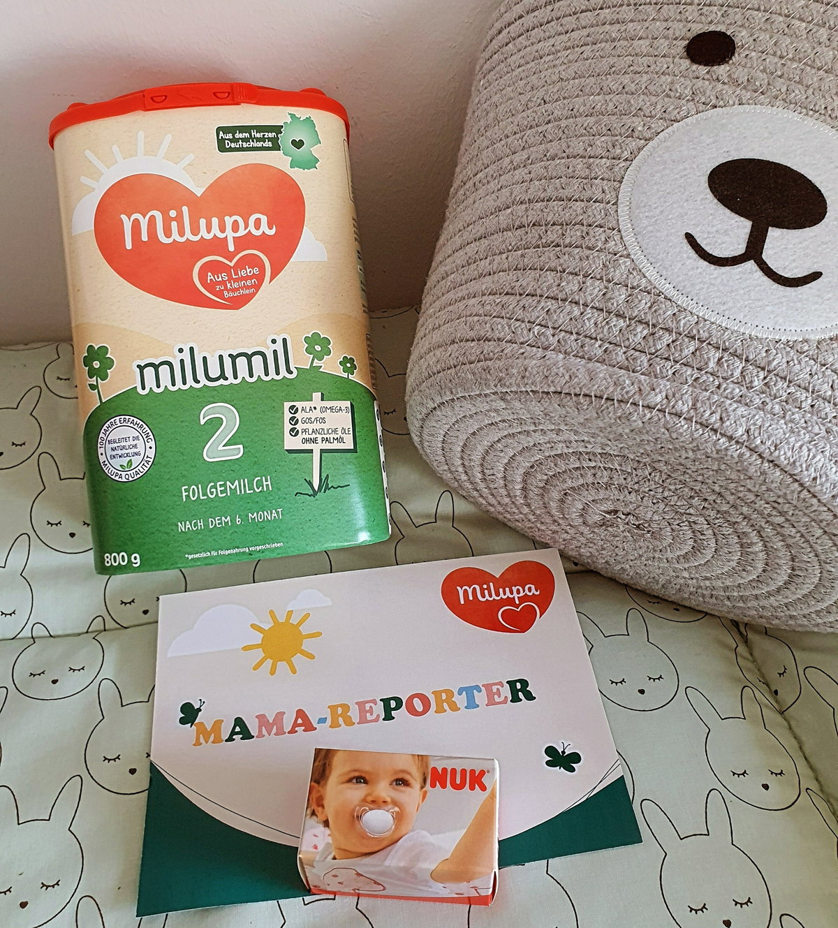 Auch Mama Jana hat für uns die "Milumil Folgemilch" getestet.