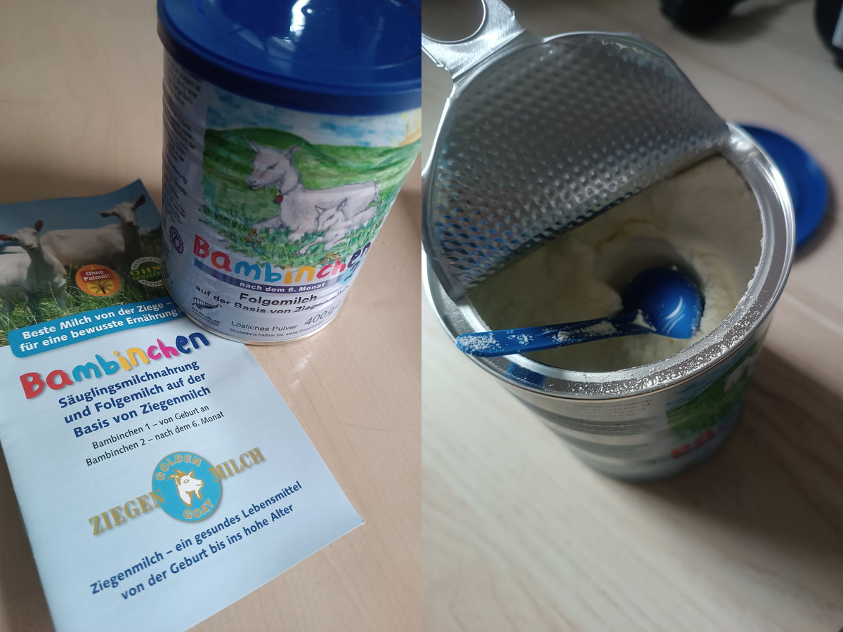 Mama Svitlana vergibt fünf Sterne für die "Bambinchen Folgemilch 2".