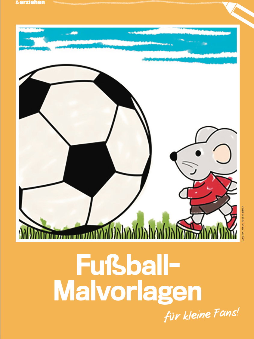 Fußball-Malbuch zum Ausdrucken