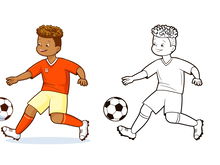 Fußball-Ausmalbilder – kostenlos zum Ausdrucken! 